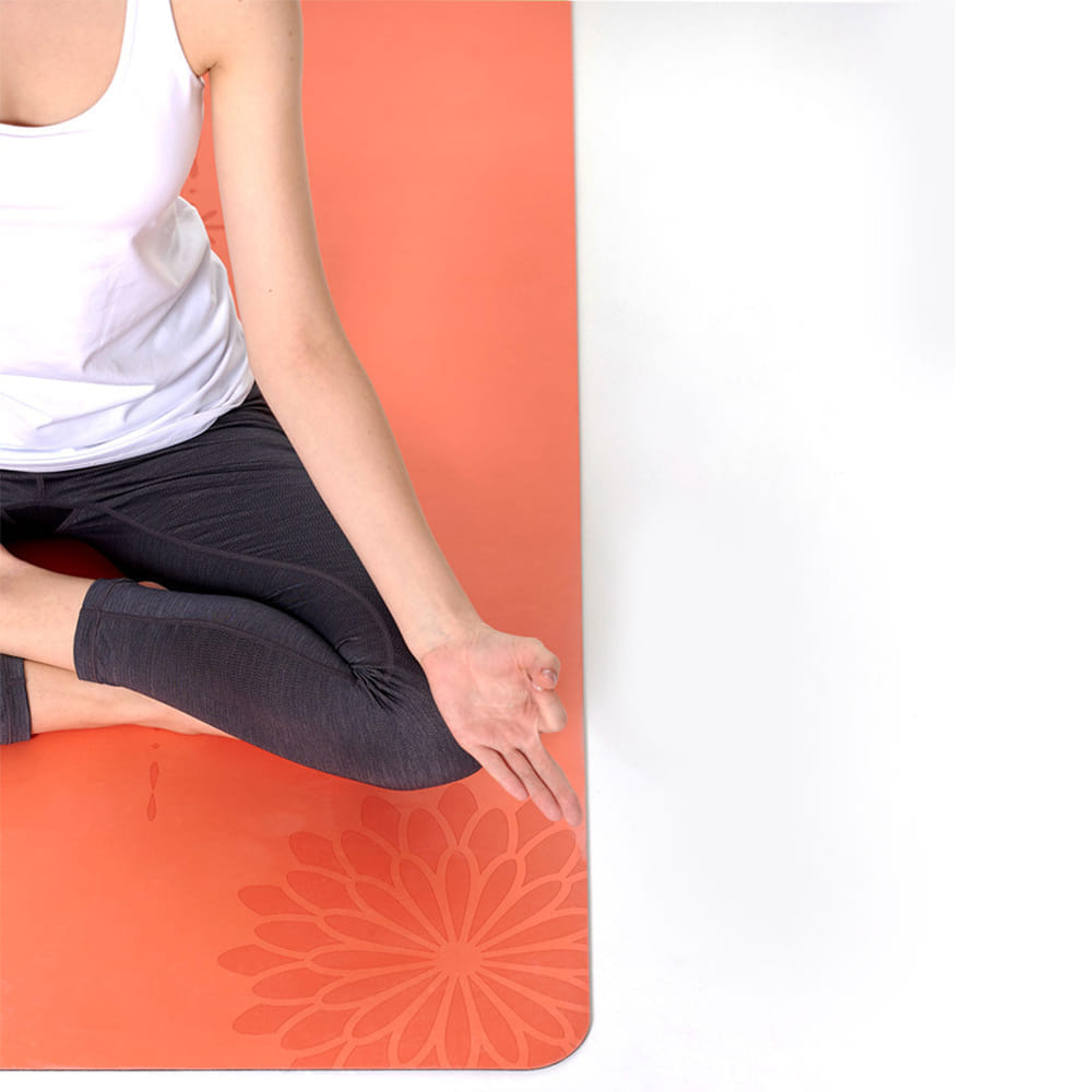 เสื่อโยคะ EASYOGA รุ่น BREATHIN' SPACE PRO MAT สีส้ม